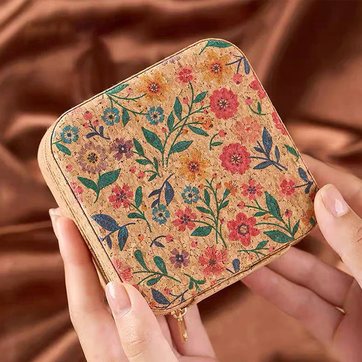 Vintage Jewelry Travel Case