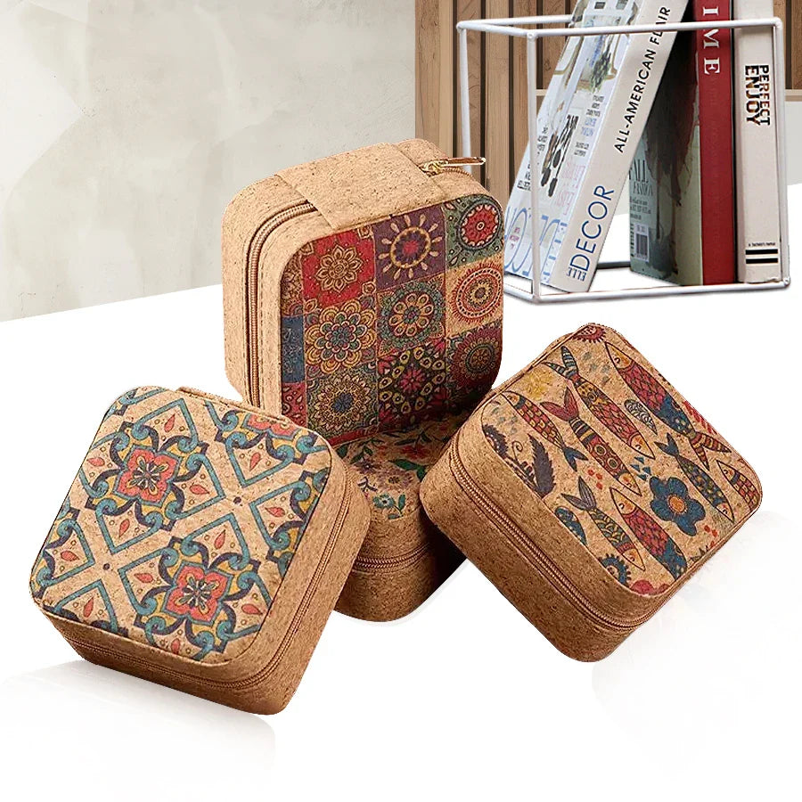 Vintage Jewelry Travel Case
