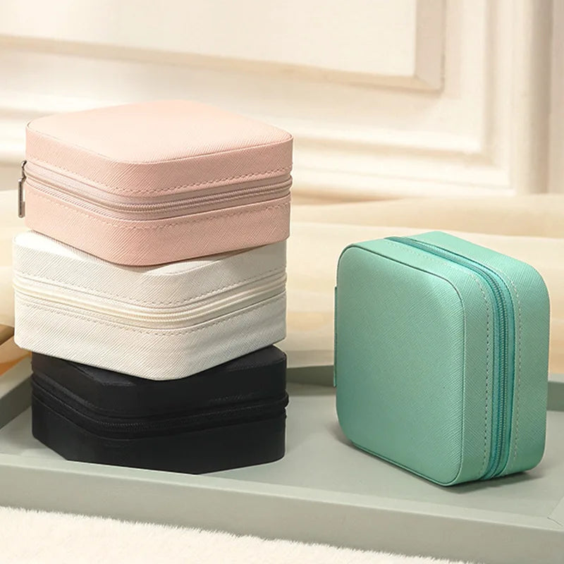Elegant Travel Jewelry Box Organizer